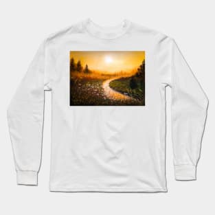 Serenity of the golden hour Long Sleeve T-Shirt